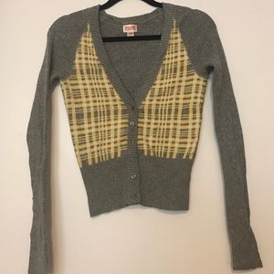 Cropped cardigan