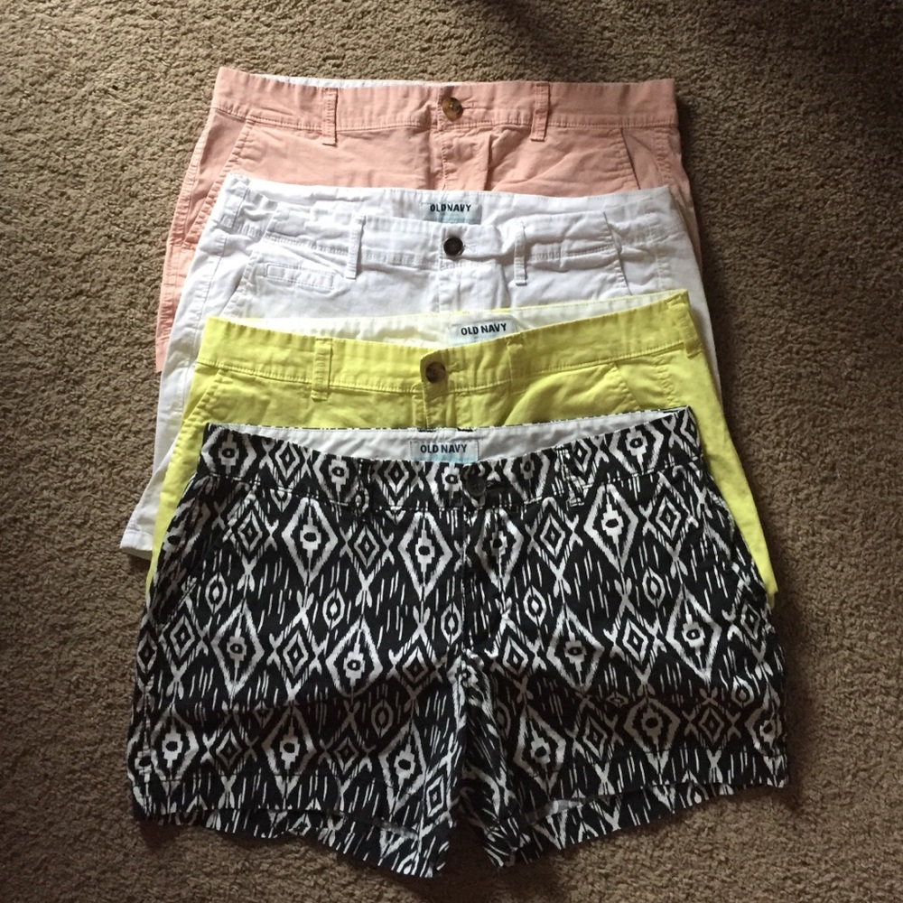 4 Pairs of Cute Shorts