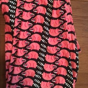 TC Lularoe Raccoon leggings