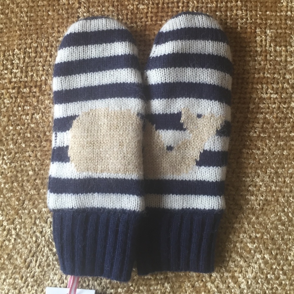 Vineyard Vines - Nautical Navy Stripe Mittens