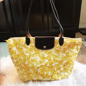 Longchamp Darshan Flowers Tote