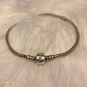SILVER PANDORA BRACELET