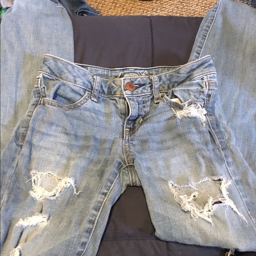 American eagle jeggings size 0