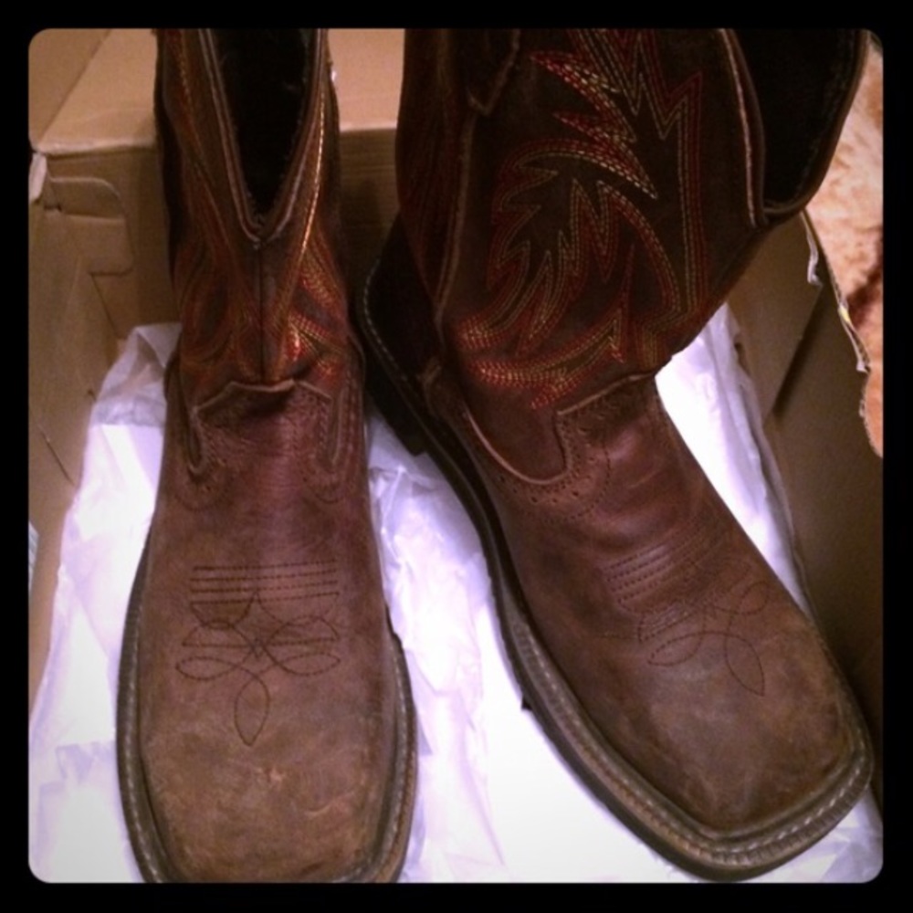 Hermen Survivor Steel Toed Cowboy Boots