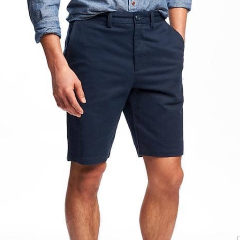 Blue Khaki Shorts
