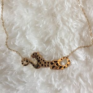 NEW gold tiger necklace