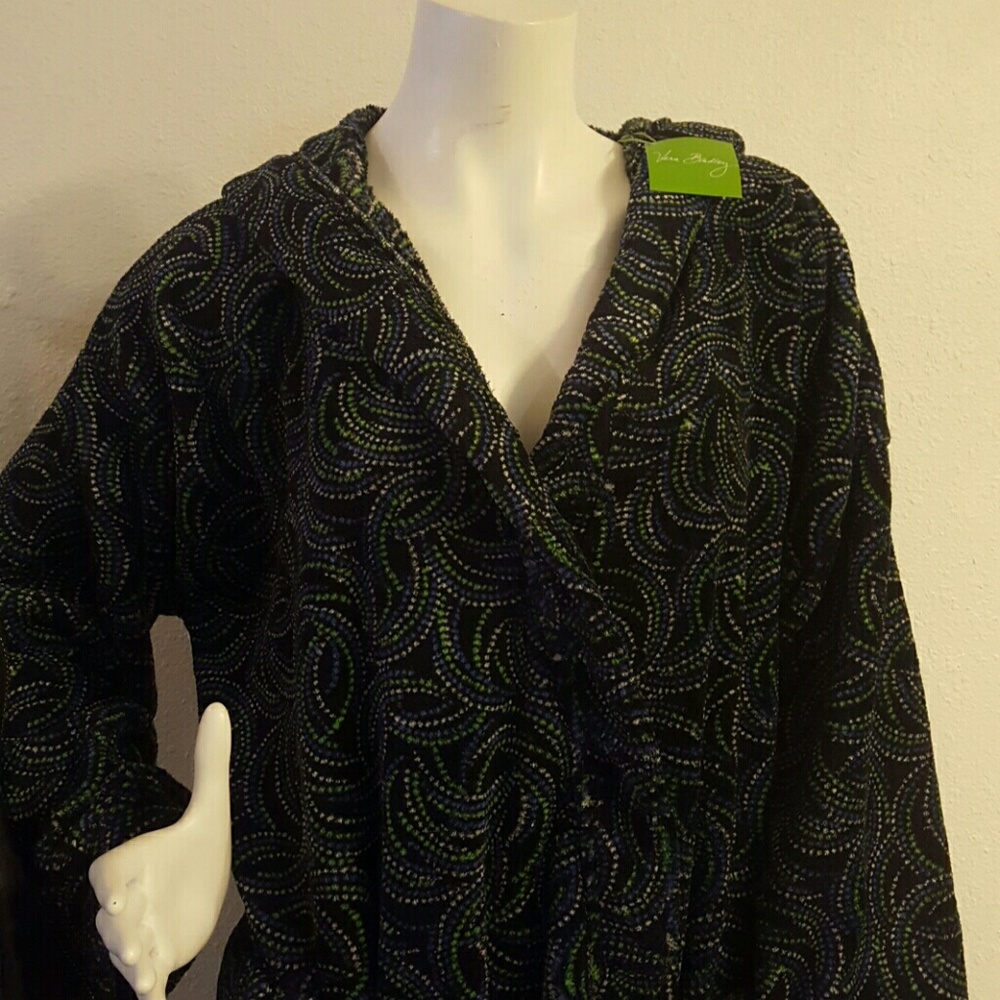 VERA BRADLEY HOODED FLEECE ROBE