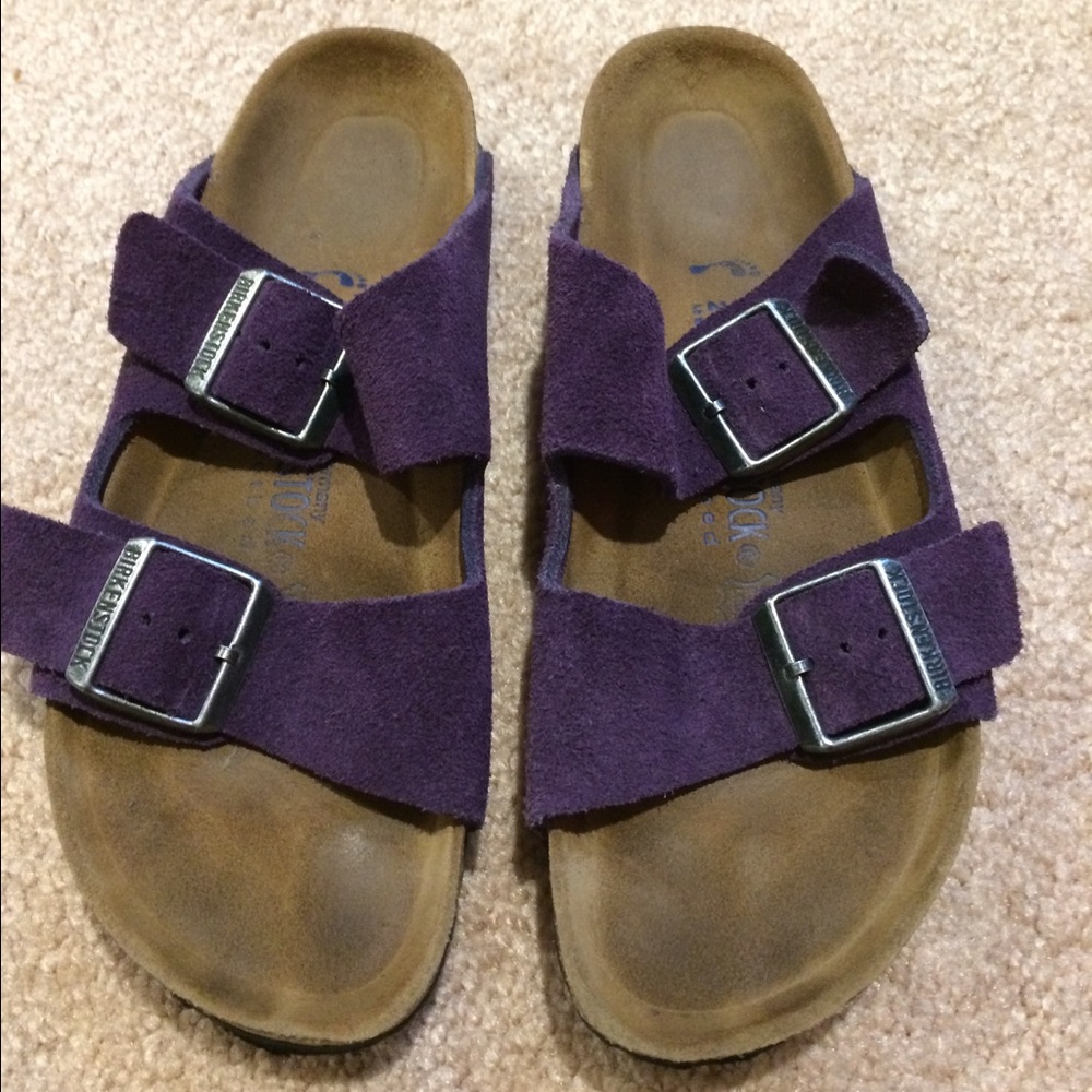 Eggplant Birkenstocks