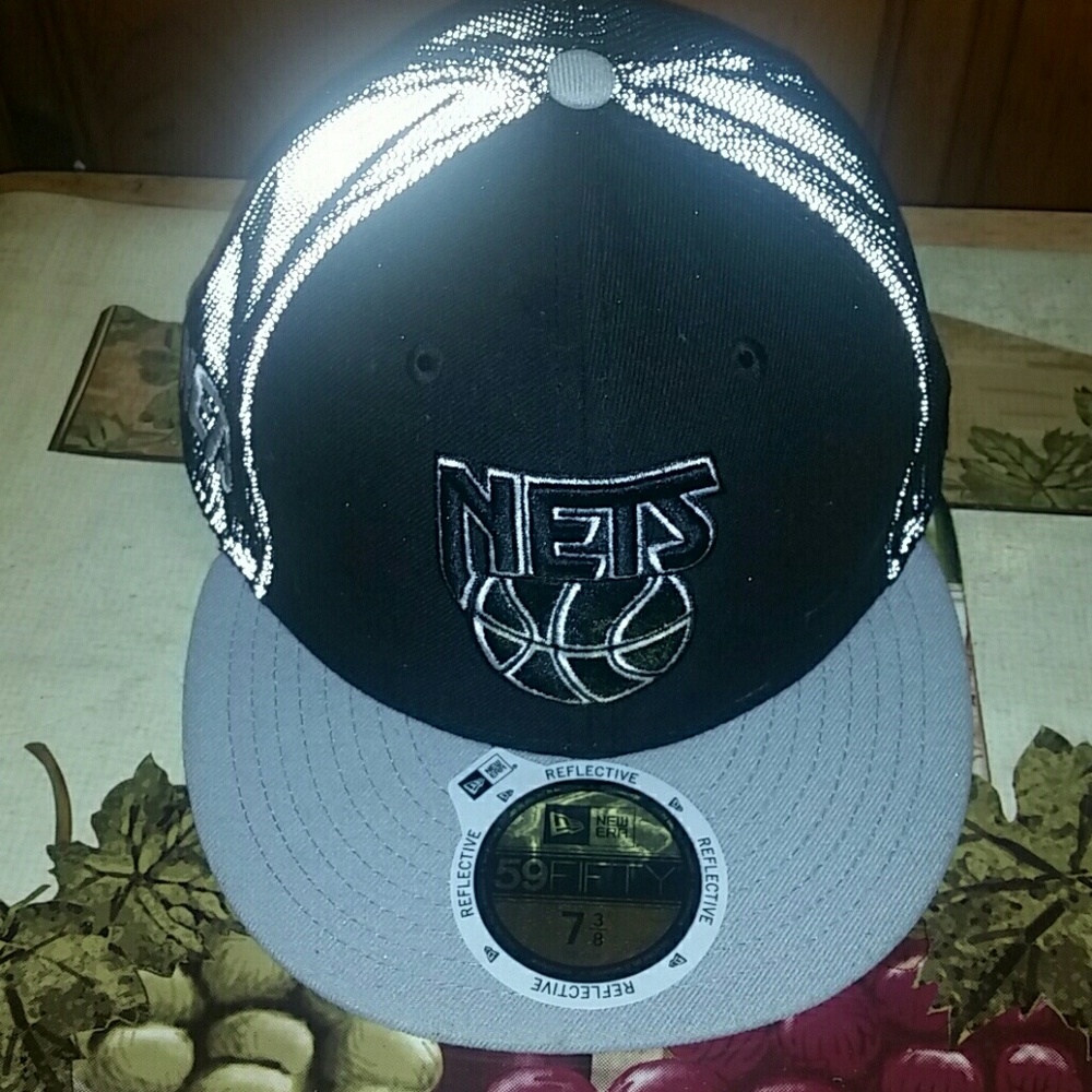 NETS NBA Hardwood Classic/New Era Cap  Size 7 3/8