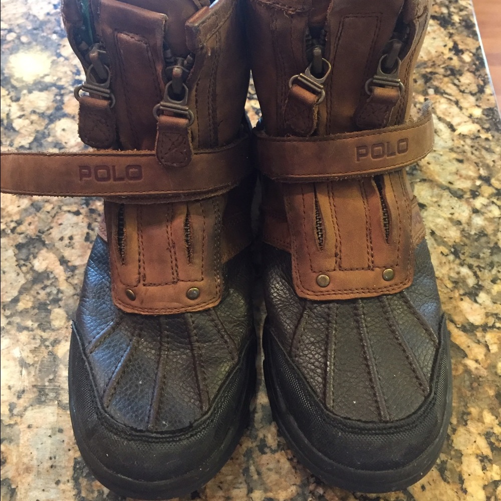 Kids Polo waterproof winter boots (Size 3)