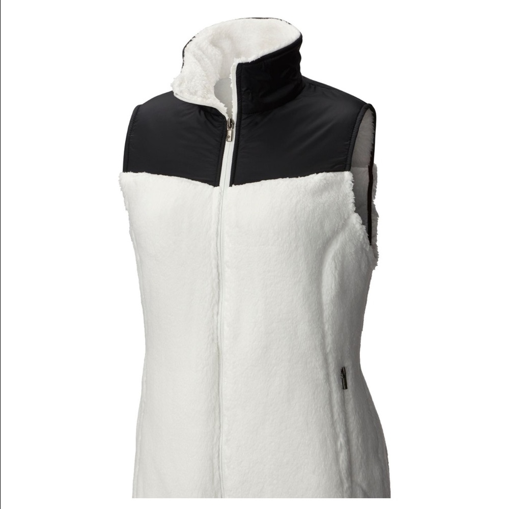 Columbia faux fur vest