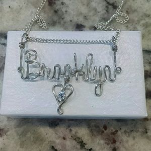"Brooklyn"  Custom Necklace