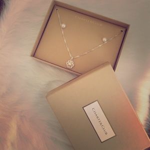 NWT- Charter Club Earrings and Necklace set