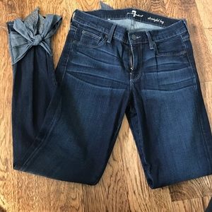 Seven straight leg jeans