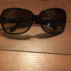 Coach turquoise shell sunglasses