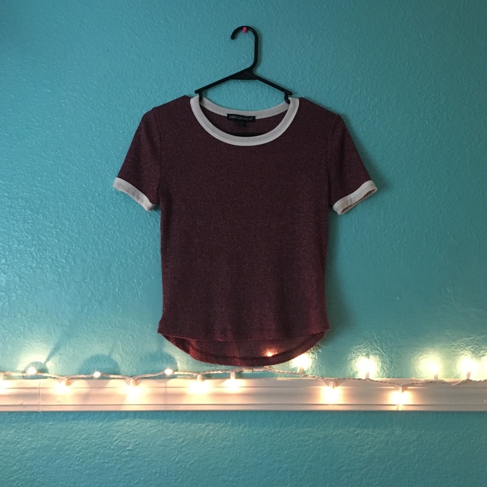 Cute Burgundy shirt