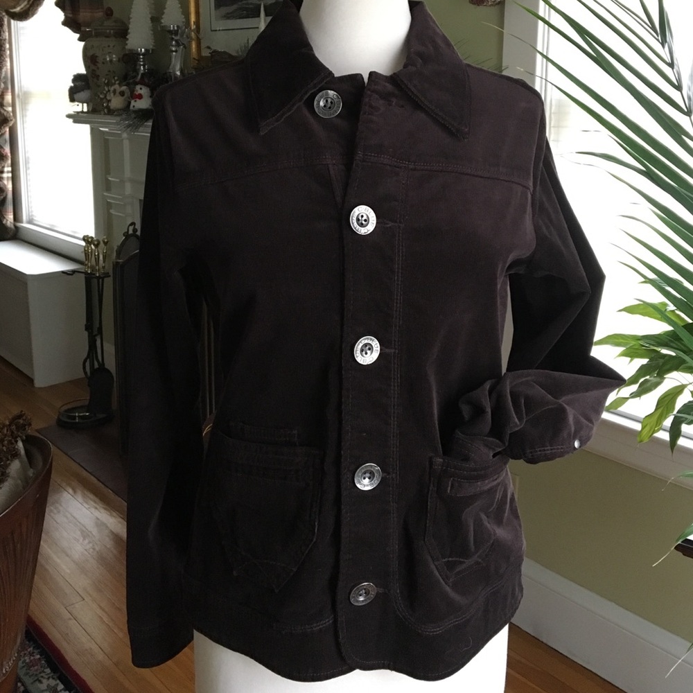Rich brown jacket by Christopher Blue