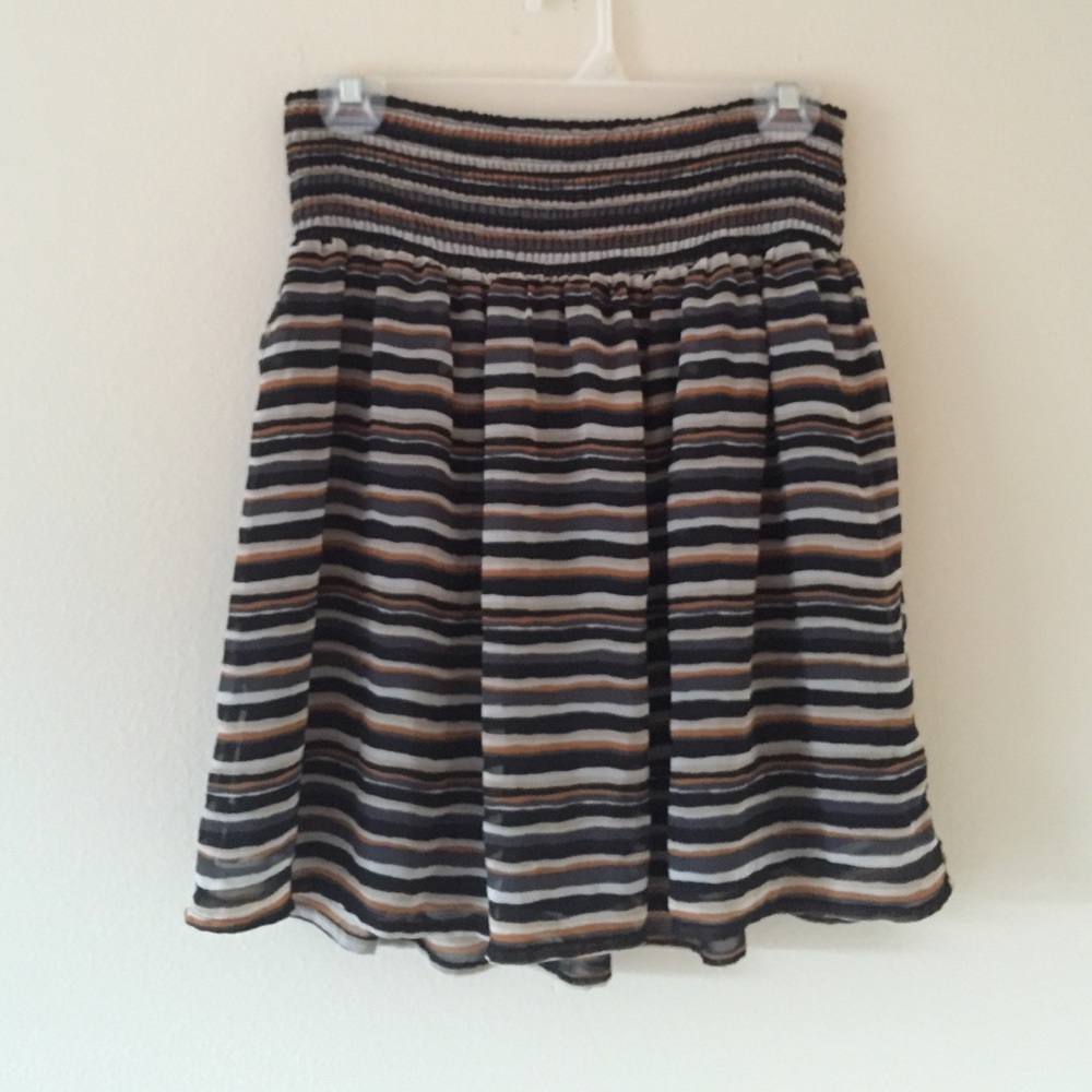 Donated! Striped Skirt