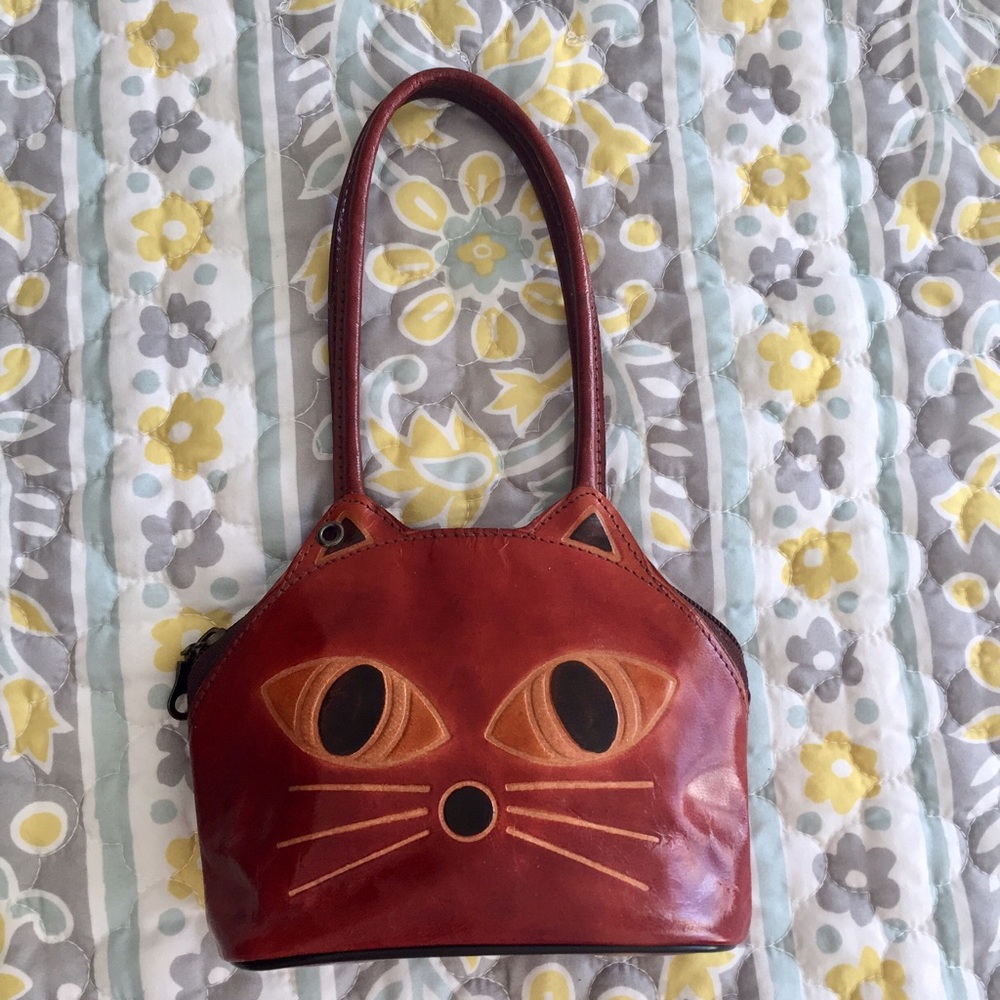 100% Leather small cross body bag