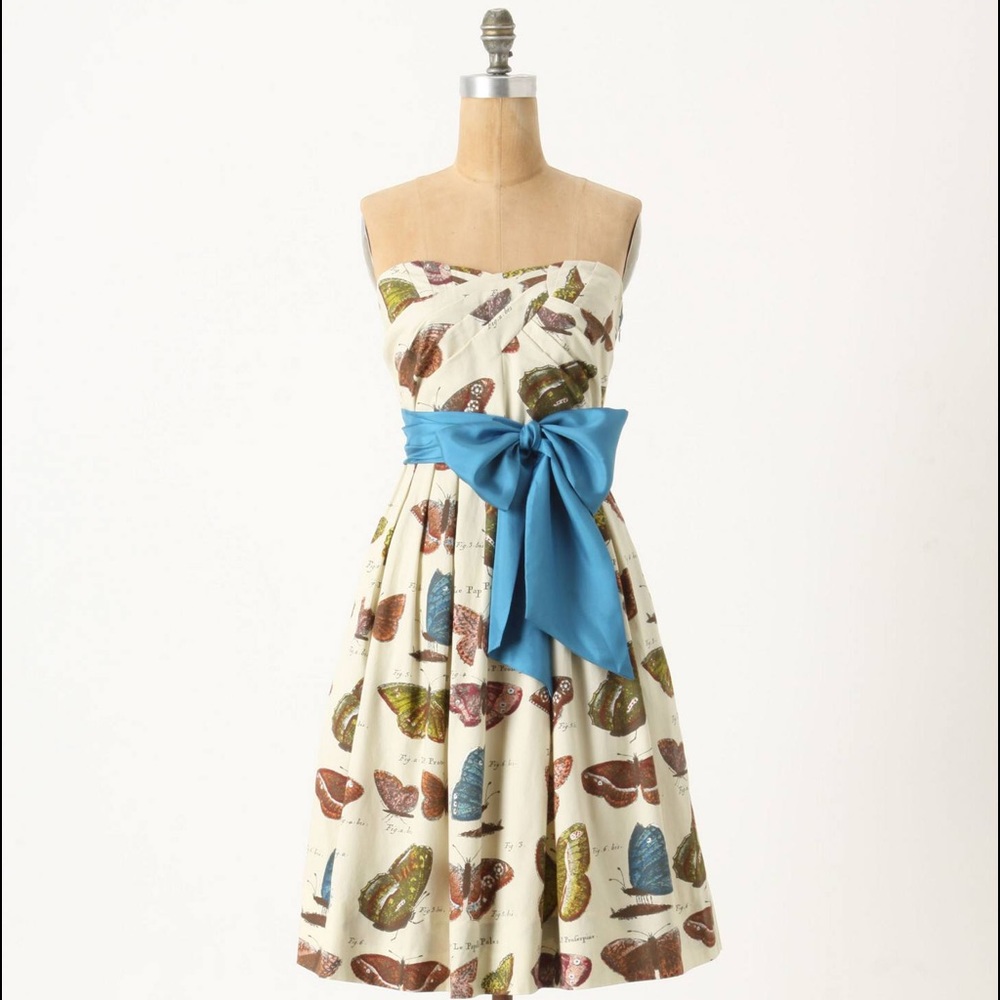 Anthropologie Maeve Lepidoptera Dress