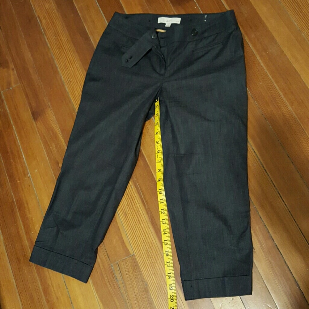 Anne Taylor loft - petite  cropped pants