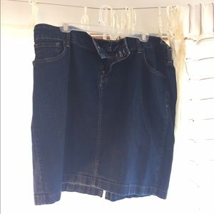 Like new denim mini skirt from Old Navy