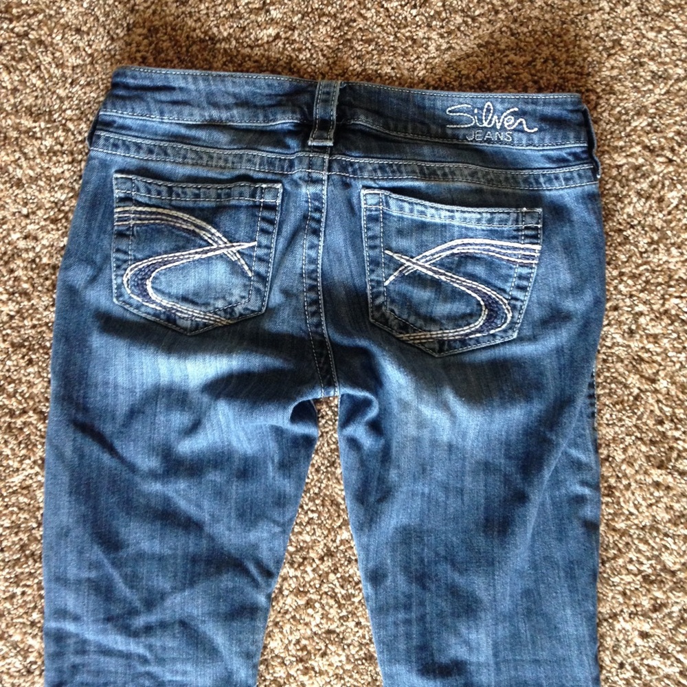 Silver Tuesday Bootcut Jeans 28x33