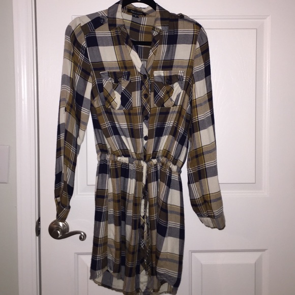 Dresses & Skirts - ❌Plaid Jersey Knit Dress❌