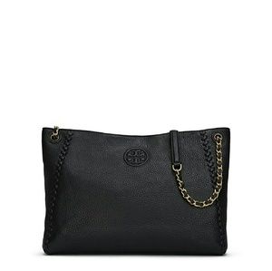 Tory Burch Marion Center-Zip Tote Bag