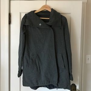 Lululemon athletica gratitude wrap 8-10 charcoal