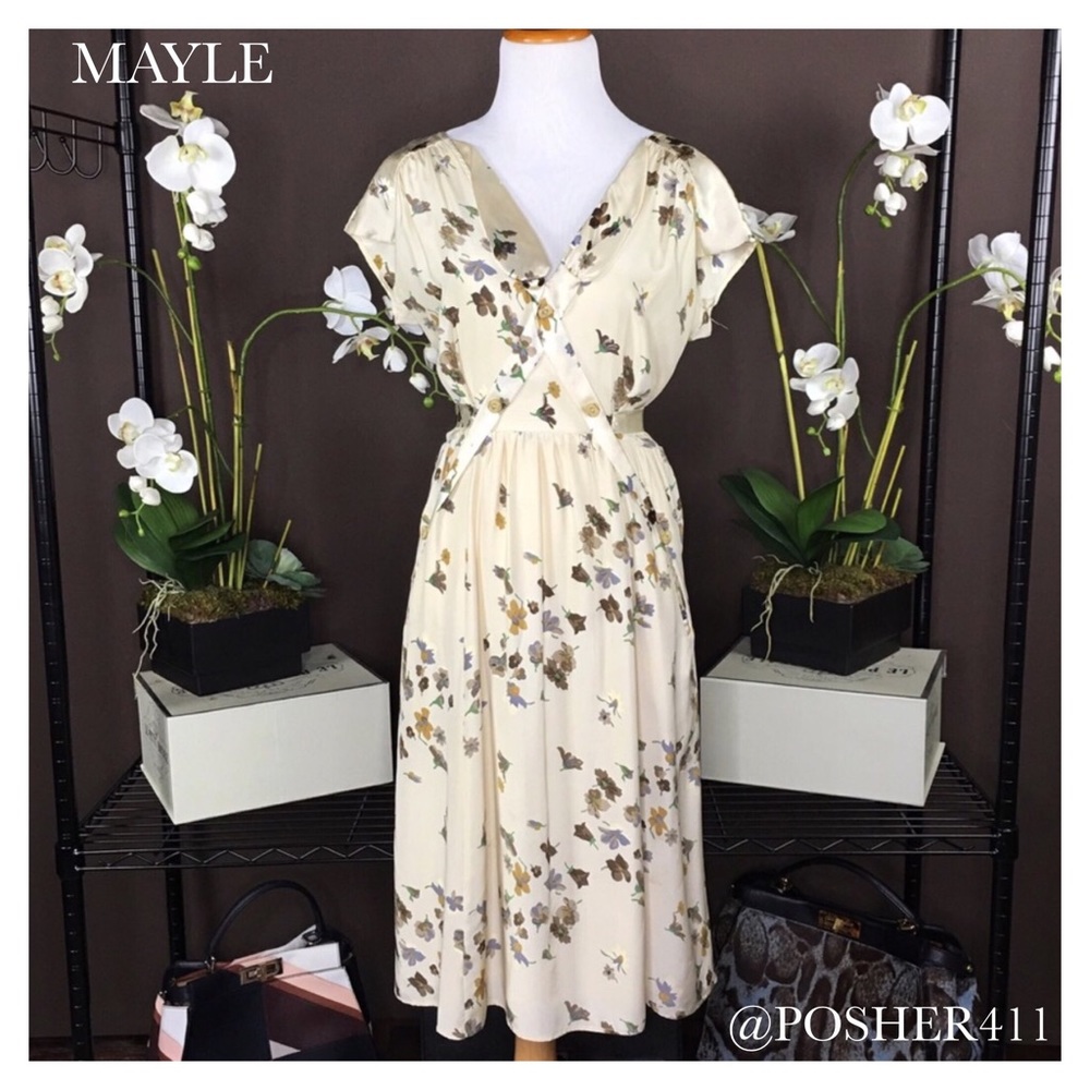 MAYLE CREAM DRESS