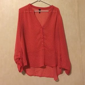 the perfect textured tunic blouse