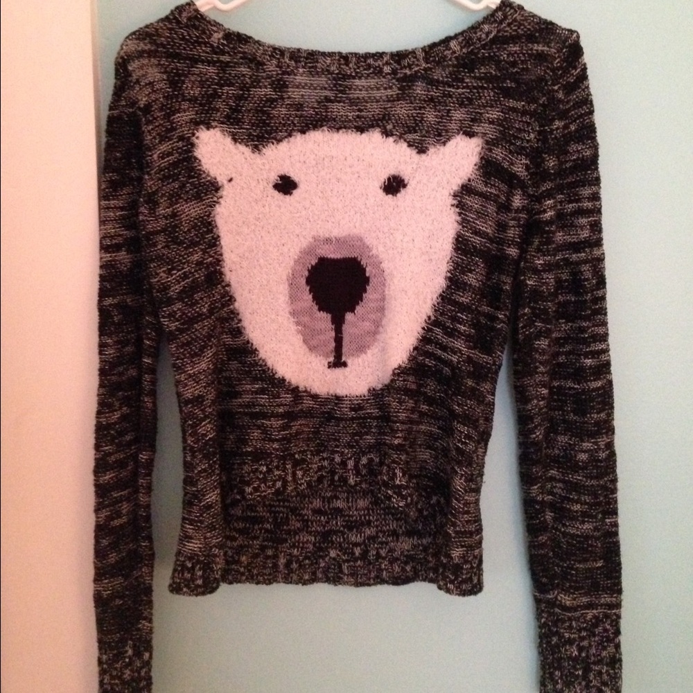 Derek Heart Polar Bear Sweater
