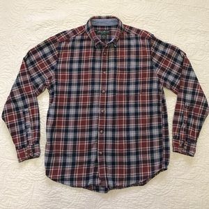Eddie Bauer Men's Plaid Flannel Shirt