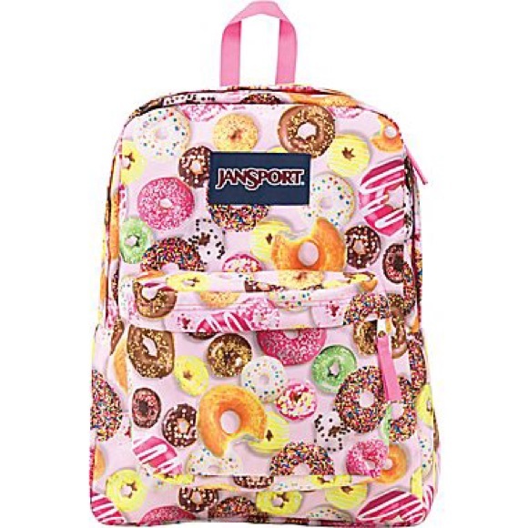 pink donut backpack