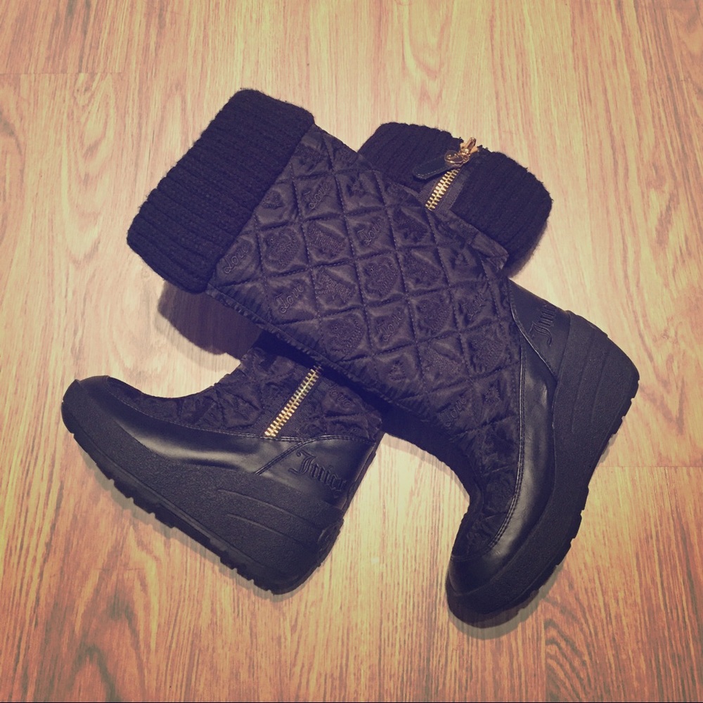 JUICY COUTURE - Winter boots with fuzzy lining