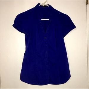 Express Royal Blue Blouse