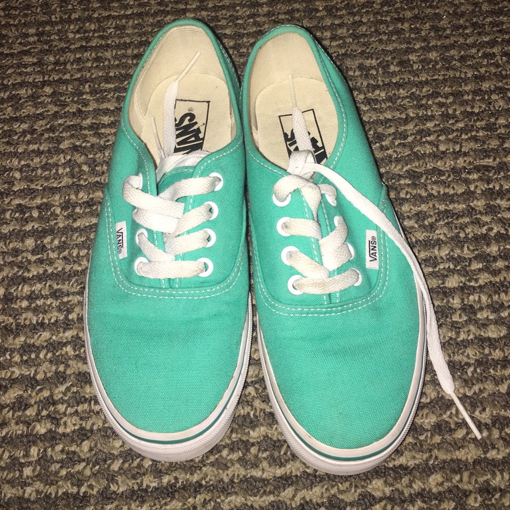 Teal Vans