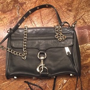 Rebecca Minkoff Mini Mac Black Purse Bag