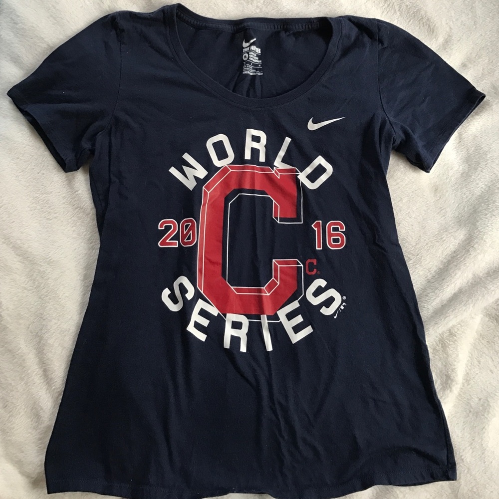 Cubs World Series NIKE women's short sleeve