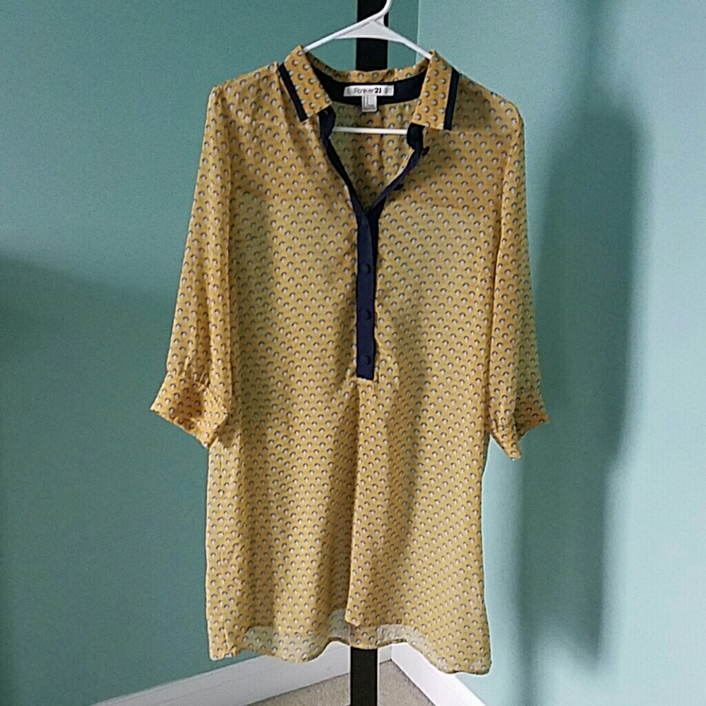 Forever 21 dress with sleeves