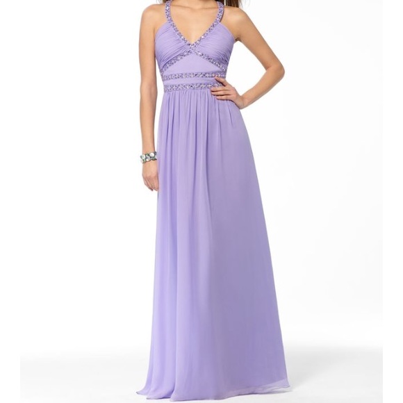 Cache Lilac Prom Dress - Picture 4 of 4