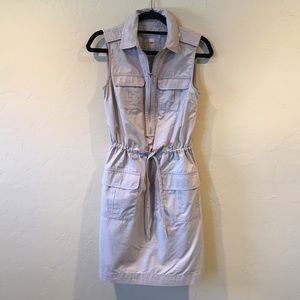 Michael Kors khaki cargo dress