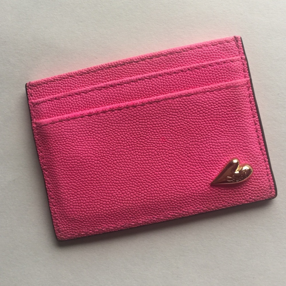DVF // love tuxedo card case