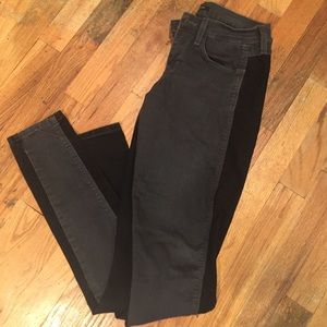 Flying Monkey Black and Gray Jeans
