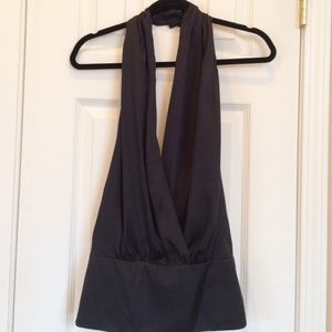 BCBGeneration Black Halter Top