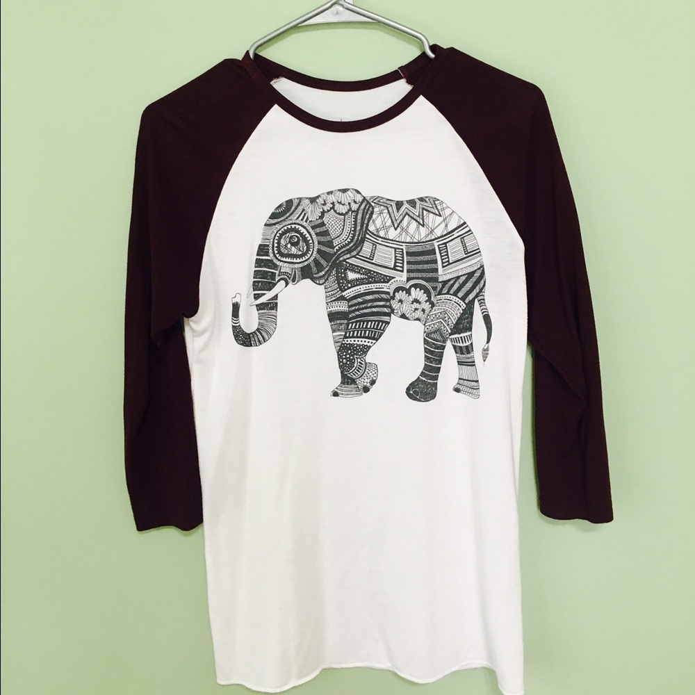 Elephant tee