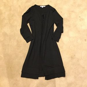 Boden Black Long Cardigan