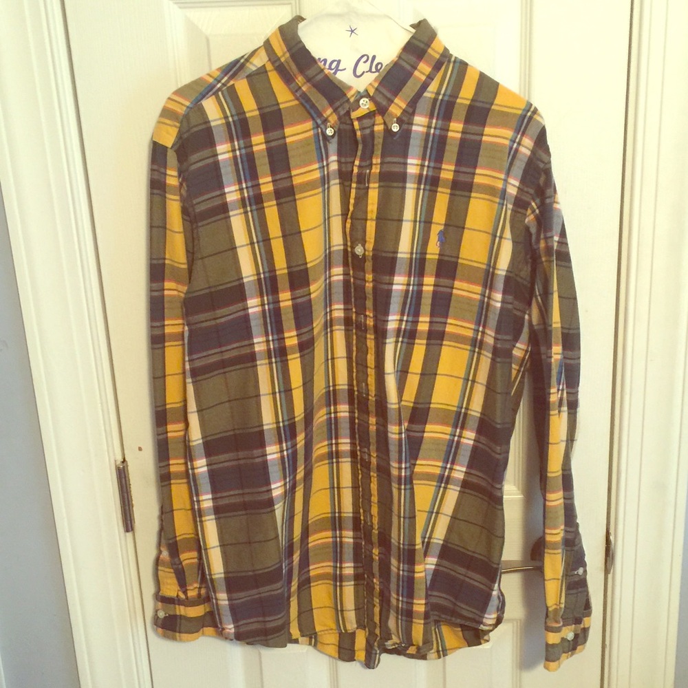 Polo button down shirt