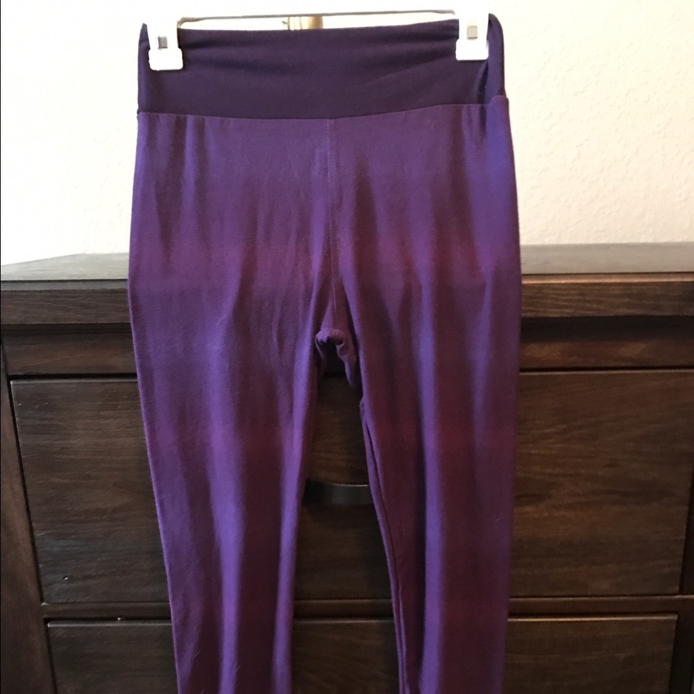 Brand new OS lularoe purple gradient leggings